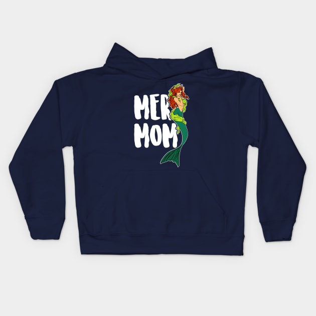 MerMom Kids Hoodie by Madfido